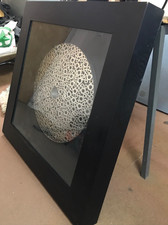 Deco 79 Style Metal Wall Art 79cm – Framed Sculpture – Statement Feature Piece