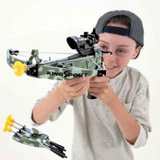 Interactive crossbow toy set - crossbow,