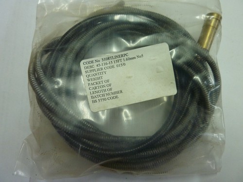 Mig welder liner - welder, 1.60mm