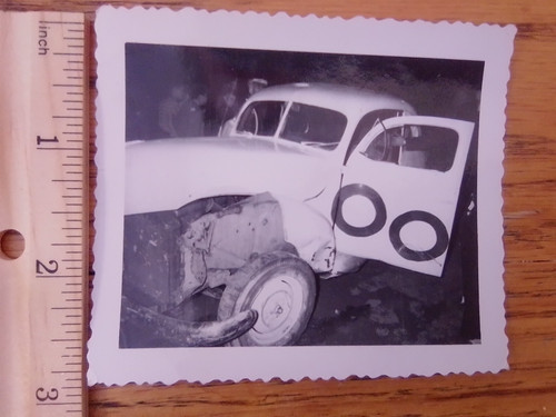 Found vintage photo - found, 1940s