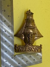 Reproduction WW1 Nelson Royal Naval Division Cap Badge