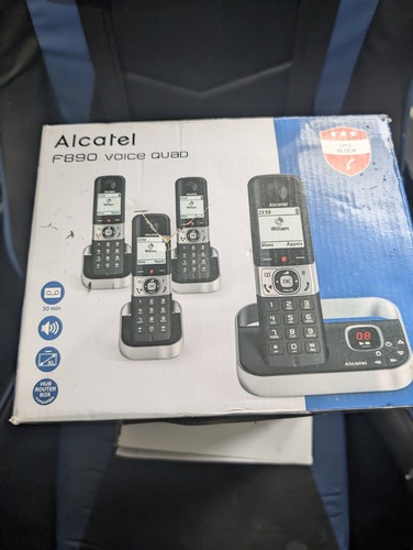 Alcatel f890 voice quad set - alcatel,