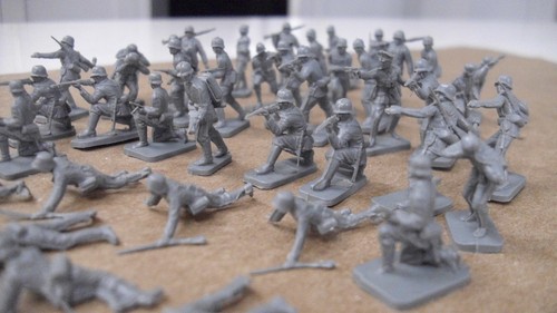Airfix ww2 german infantry - ww2,