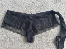 La Senza Black Lace Thong  Underwear 8