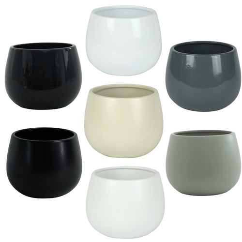 Ceramic indoor rounded - indoor, plant