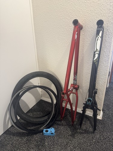 Bmx parts joblot - bmx, bundle