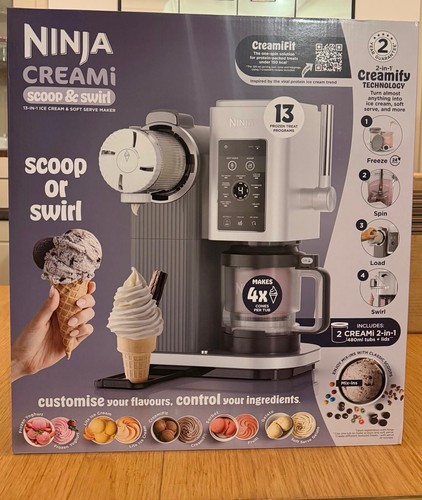 Ninja creami scoop swirl - &,