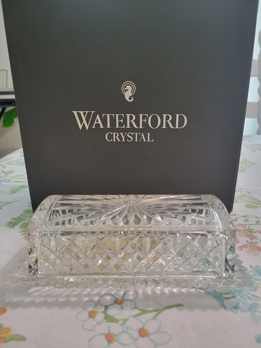 Waterford crystal butter dish - crystal,