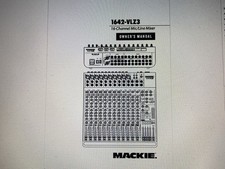 Mackie 1642-vlz3 User Manual