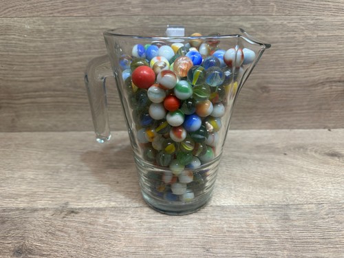 Vintage glass marbles - 90+,