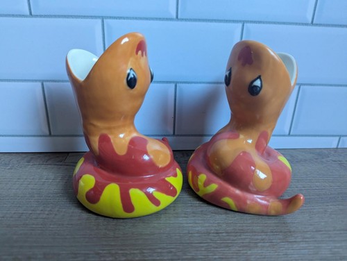 Vintage ikea egg cups snake - vintage,
