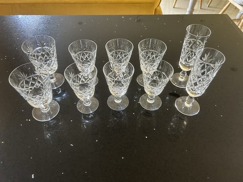 Royal brierley crystal glasses - crystal,