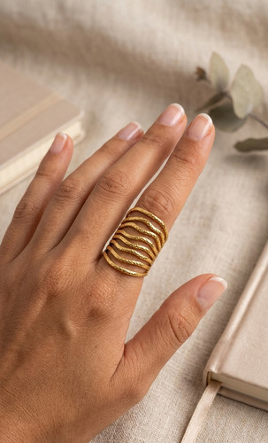 Golden stainless steel - golden, multi