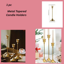Metal Tapered Candle Holders
