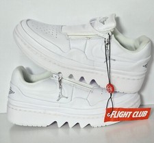 Air Jordan 1 Jester XX Low Women's White Leather Sneakers - Size EU 38 / UK 4.5