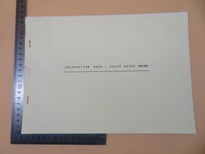 Instruction Book - Sulky Rotor 600/1000 Paperback