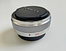 Panasonic Lumix G 20mm F 1.7 Asph. II PANCAKE - Silver