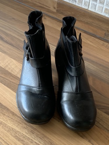 Ankle black boots size 39 - boots, 6-39