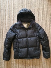 Tommy Hilfiger Mens Down Puffer Jacket Black Size S *READ DESCRIPTION*
