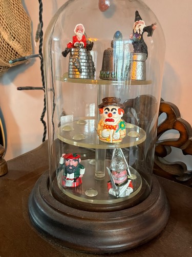 Vintage thimble glass - thimble,