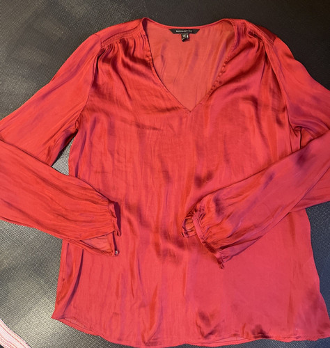 Banana republic red satin - banana,