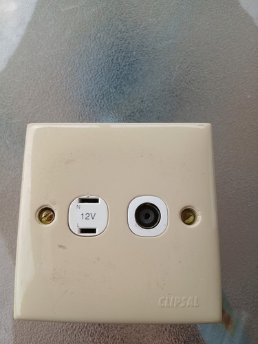 Aerial socket connector - tv,