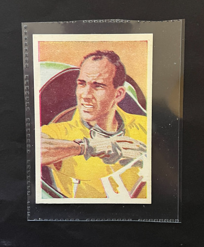 Trade card racing - racing, of
