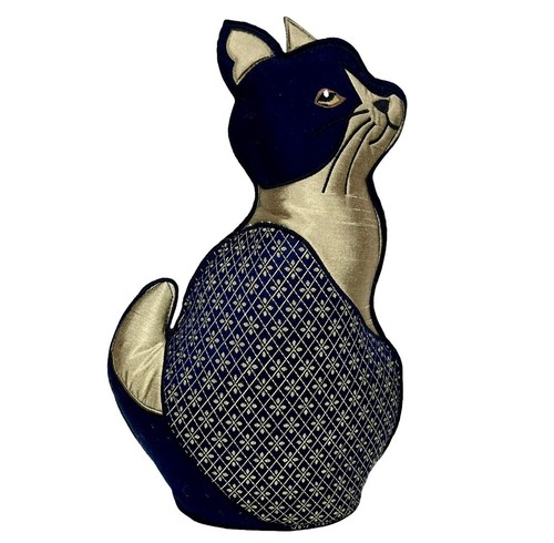 Cat door stop prop open - , gold