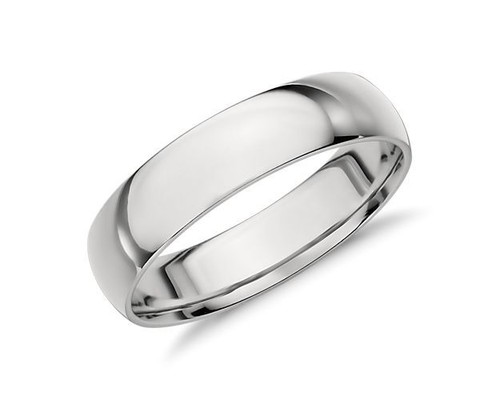 Platinum 950 court shaped - platinum,