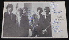 'Them' Billy Harrison Autographed / Signed Decca Records Photo Card