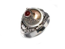 Sterling Silver Poison Ring