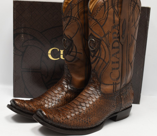 Cuadra men brown python - brown,