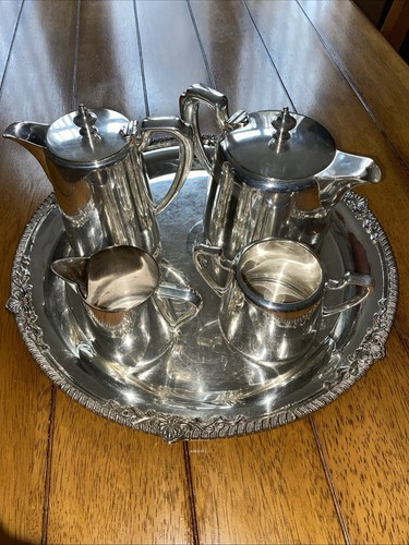 Vintage silver plated tea - vintage,