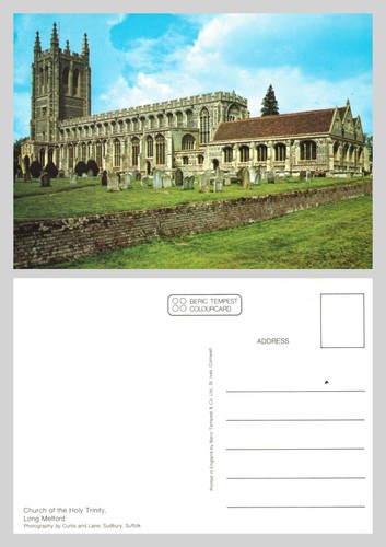 Vintage postcard church of - postcard,