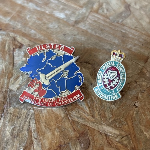Vintage irish ulster badge - irish,