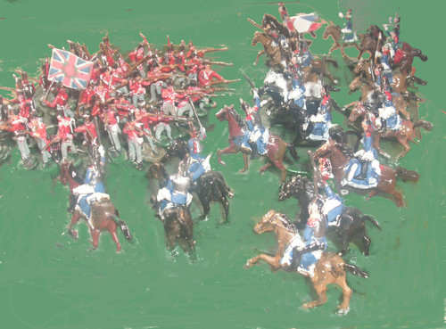 Waterloo figures 1815 - 1/72,