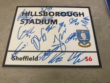 SHEFFIELD WEDNESDAY SIGNED