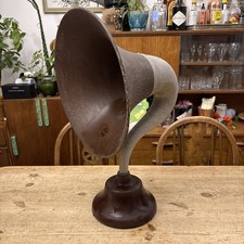 Antique 1920s British Thomson Houston Gramophone Speaker Horn Bakelite 14" Dia