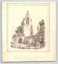 Antique Pencil Drawing