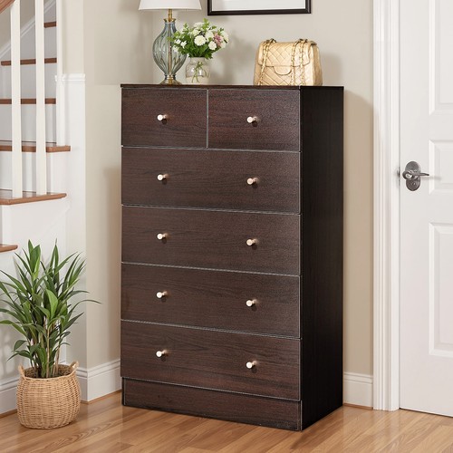 Drawer dresser wood dressers - 6,