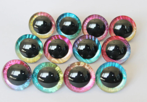 20mm teddy bear eyes plush - teddy,