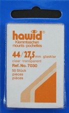 Hawid stamp mounts - mounts, 44x27.5mm