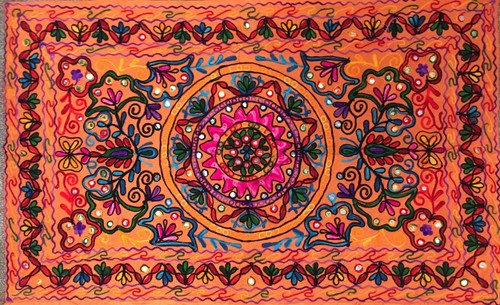 Indian wall hanging tapestry - hanging,