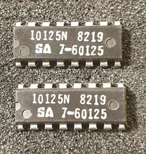2 x 10125N (MC10125P) Quad ECL