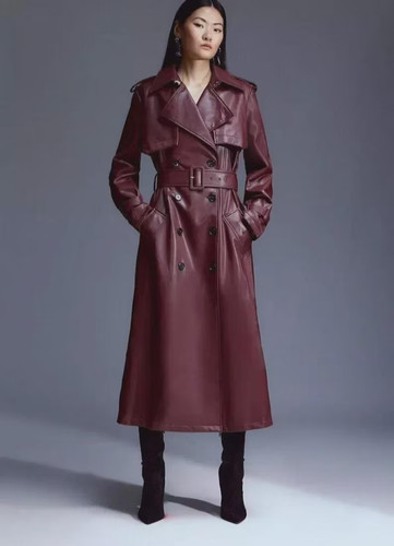 Burgundy women genuine - burgundy,