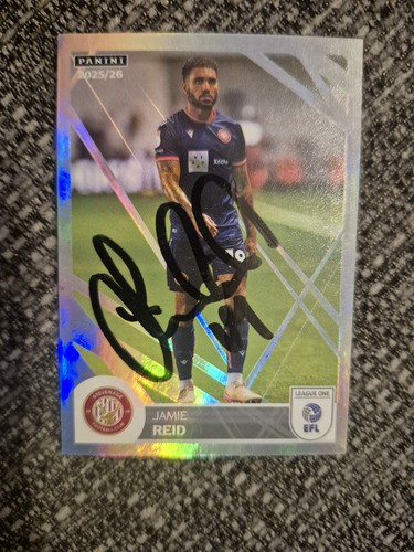 Signed jamie reid - signed,