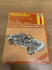 New* Vauxhall Cavalier Mk1 1300 Haynes Workshop Repair Manual