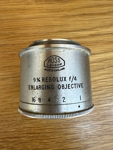 Ross resolux 9cm enlarging - 9cm, f/4