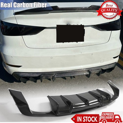 Real carbon rear bumper - real,