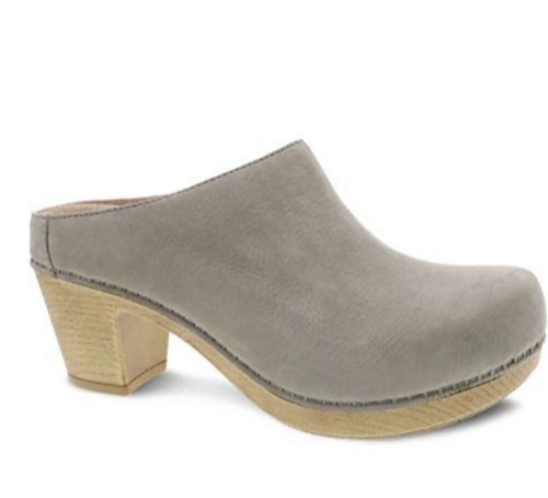 Dansko abbie slip clog heel - slip,